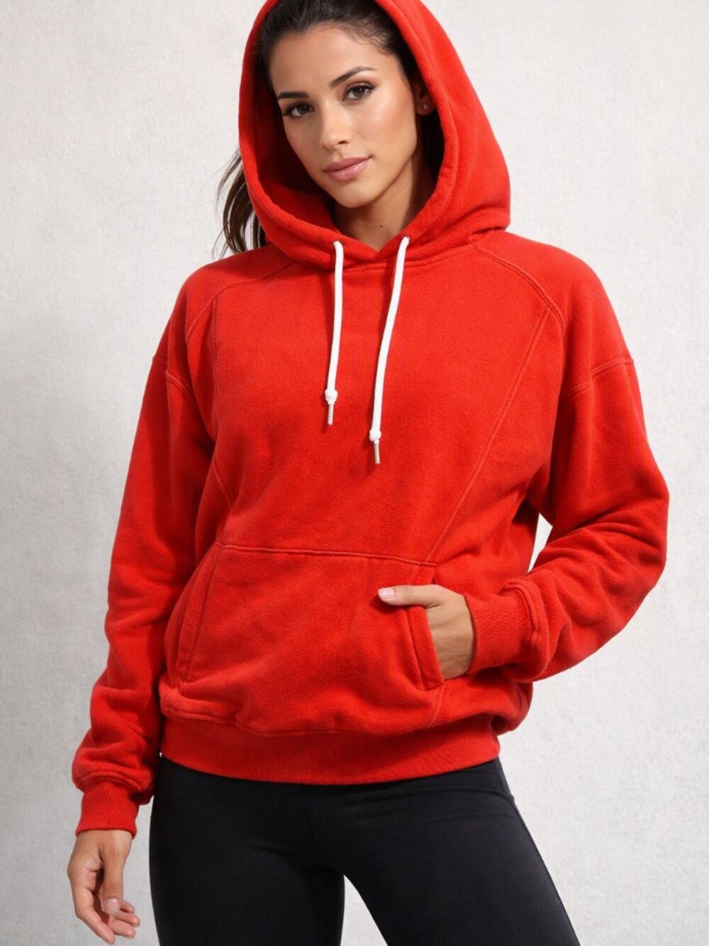 Offline by Aerie Cloud Fleece Hoodie Red Size Medium